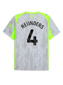 Muži Futbalové oblečenie Manchester City Tijjani Reijnders #4 2025-26 Krátky Rukáv - Tretina